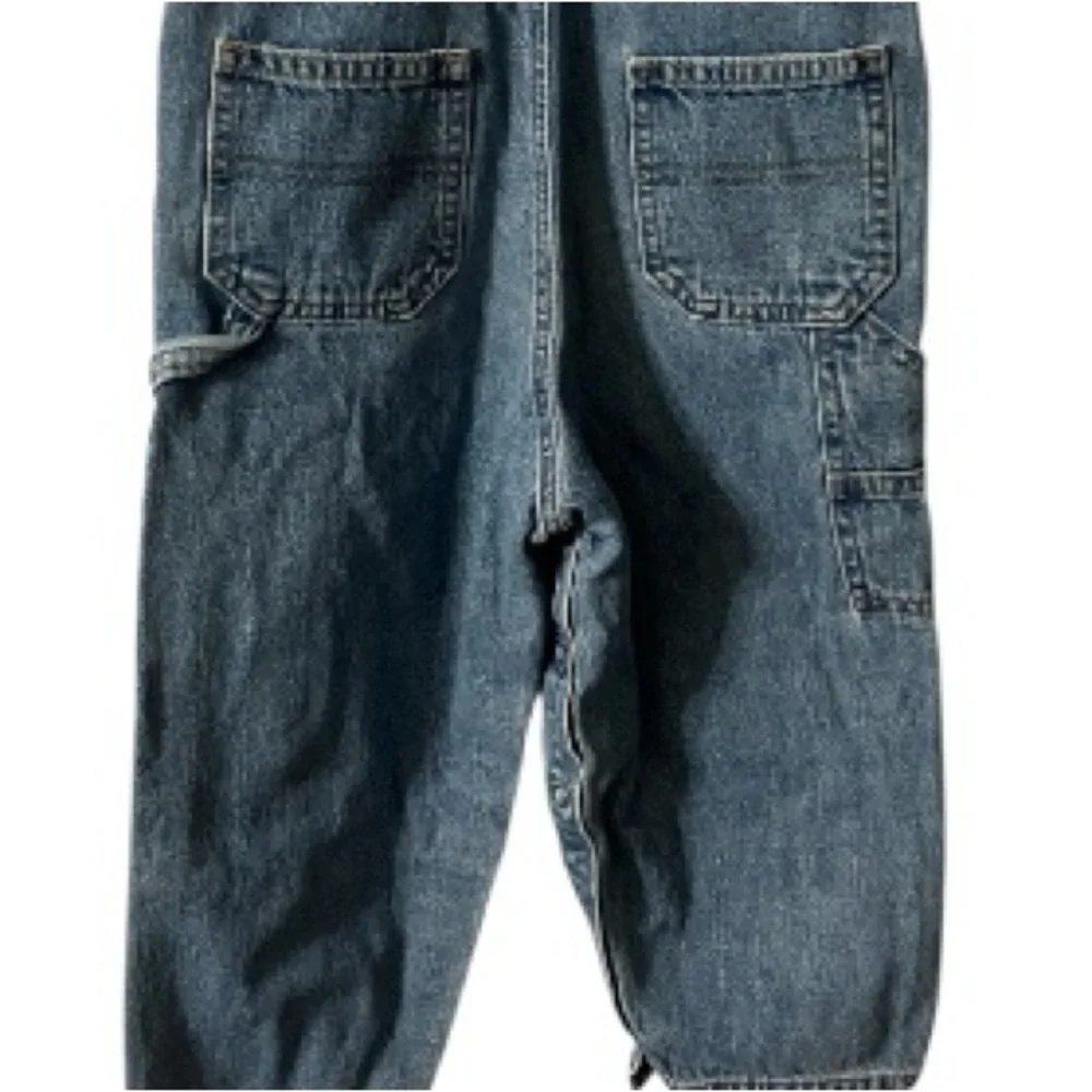 OshKosh B’Gosh Vestbak Overalls Denim, 1990s, Oshkosh Trusts Tide, 4T, Vintage